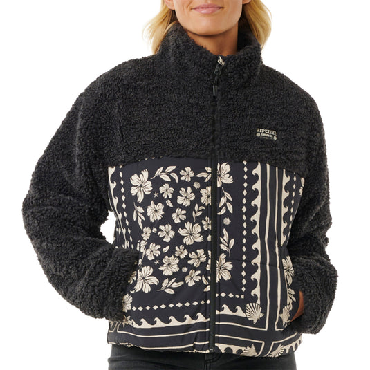 Rip Curl Women's Soleil Puffer Zip-Up Jacket 1