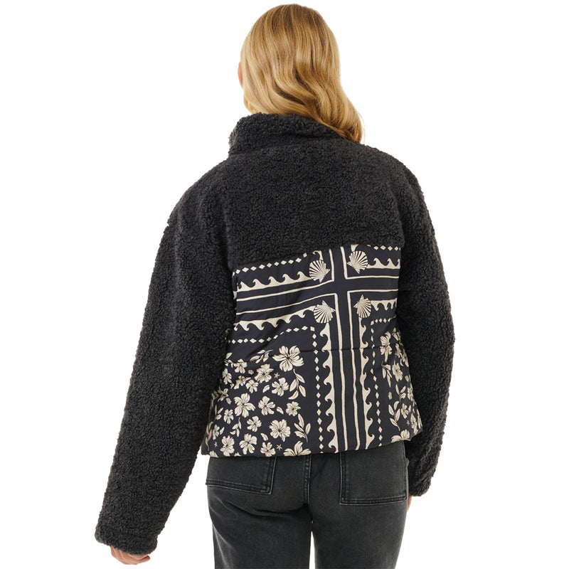 Load image into Gallery viewer, Rip Curl Women's Soleil Puffer Zip-Up Jacket 4
