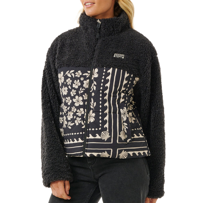 Load image into Gallery viewer, Rip Curl Women's Soleil Puffer Zip-Up Jacket 3
