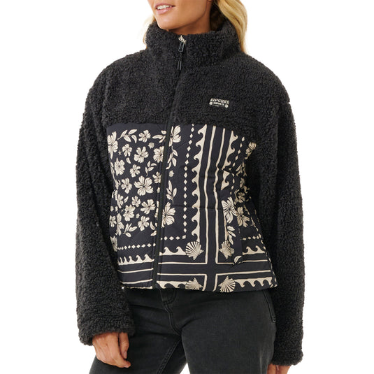 Rip Curl Women's Soleil Puffer Zip-Up Jacket 3