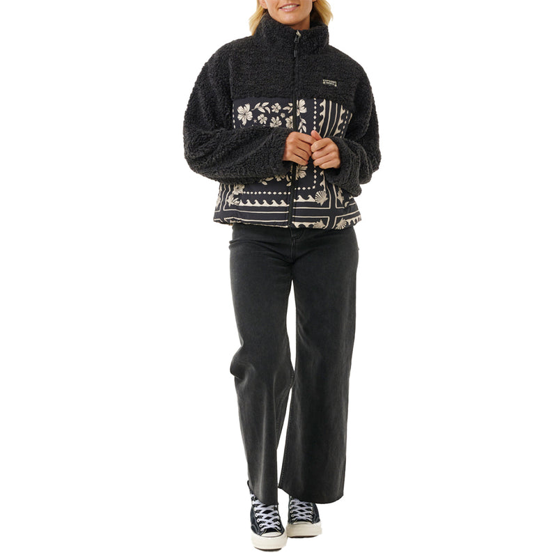 Load image into Gallery viewer, Rip Curl Women's Soleil Puffer Zip-Up Jacket 5
