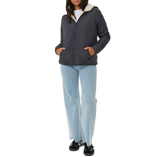 Rip Curl Women's Anti-Series Anoeta Classic Hooded Zip-Up Jacket 3