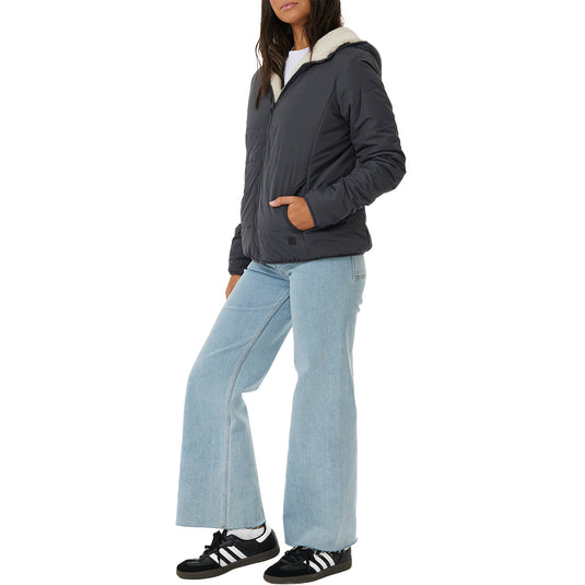 Rip Curl Women's Anti-Series Anoeta Classic Hooded Zip-Up Jacket 5