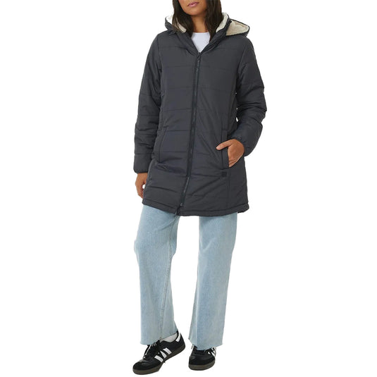 Rip Curl Women's Anti-Series Anoeta Long Line Hooded Zip-Up Jacket 2