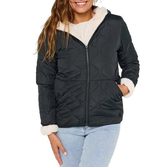Rip Curl Women's Anti-Series Anoeta Classic Zip-Up Jacket