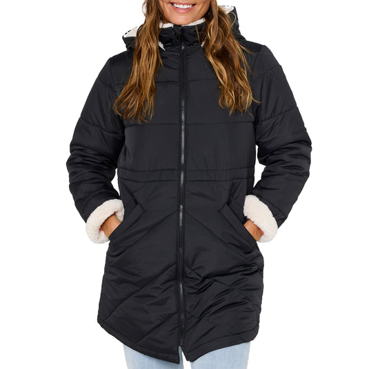 Rip Curl Women's Anti-Series Anoeta Long Line Zip-Up Jacket 1