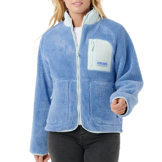 Rip Curl Women's Shore Break Polar Fleece Zip-Up Jacket