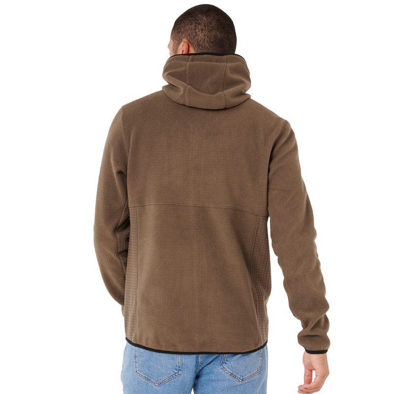 Load image into Gallery viewer, Rip Curl Departed Polar Fleece Hooded Zip-Up Jacket 2
