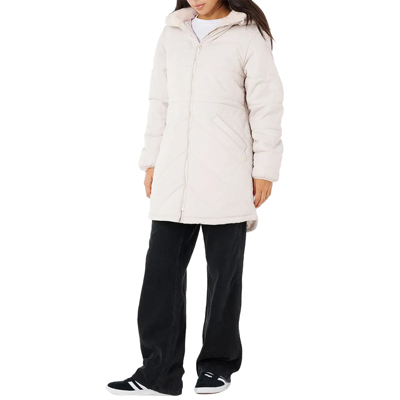 Load image into Gallery viewer, Rip Curl Women's Anti-Series Anoeta Long Line Zip-Up Jacket 6
