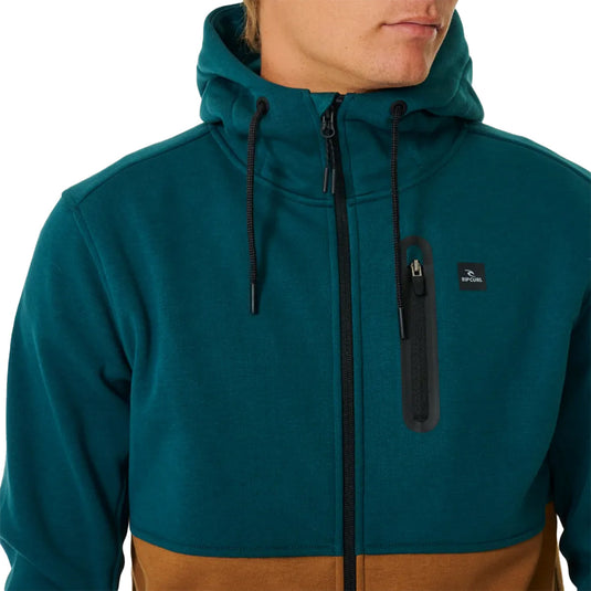 Rip Curl Departed Anti-Series Fleece Zip Hooded Jacket • 2025 9