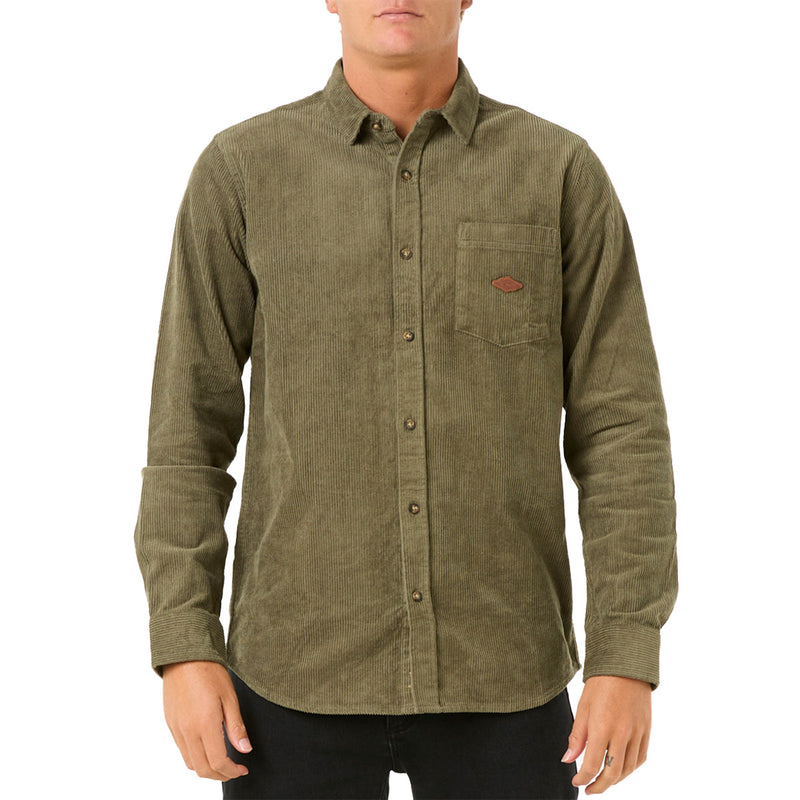 Load image into Gallery viewer, Rip Curl Classic Surf Cord Long Sleeve Button-Up Shirt 7
