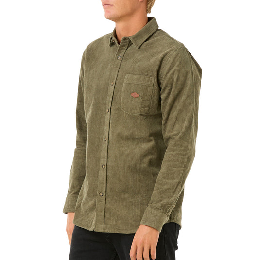 Rip Curl Classic Surf Cord Long Sleeve Button-Up Shirt 9