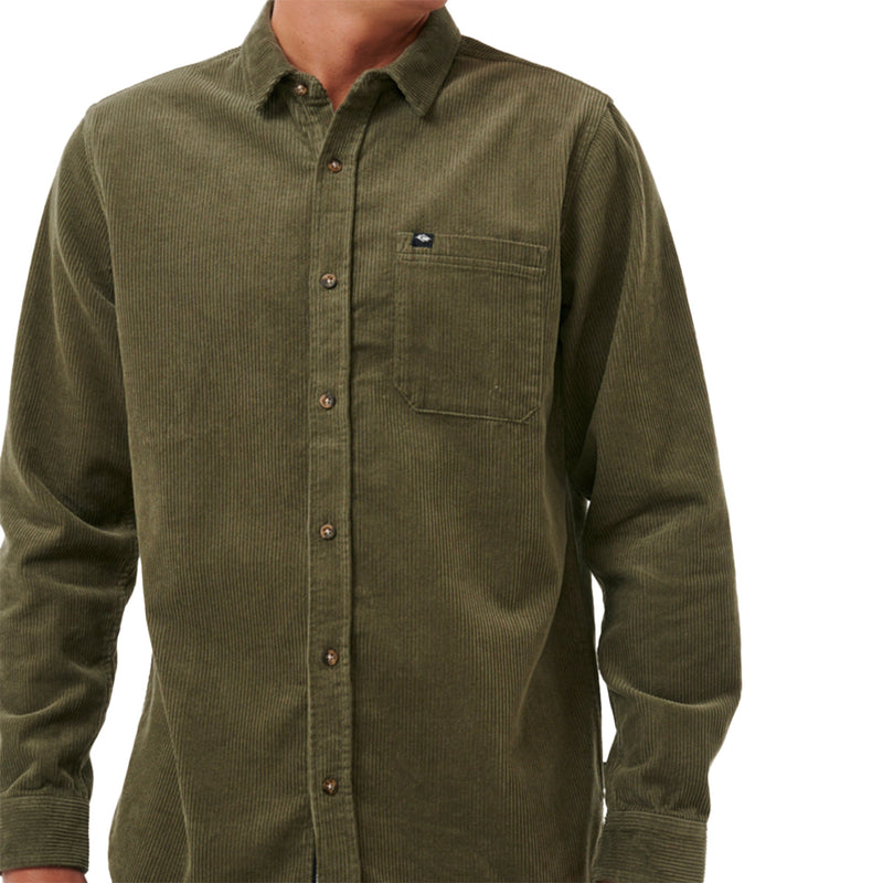 Load image into Gallery viewer, Rip Curl Classic Surf Cord Long Sleeve Button-Up Shirt 10

