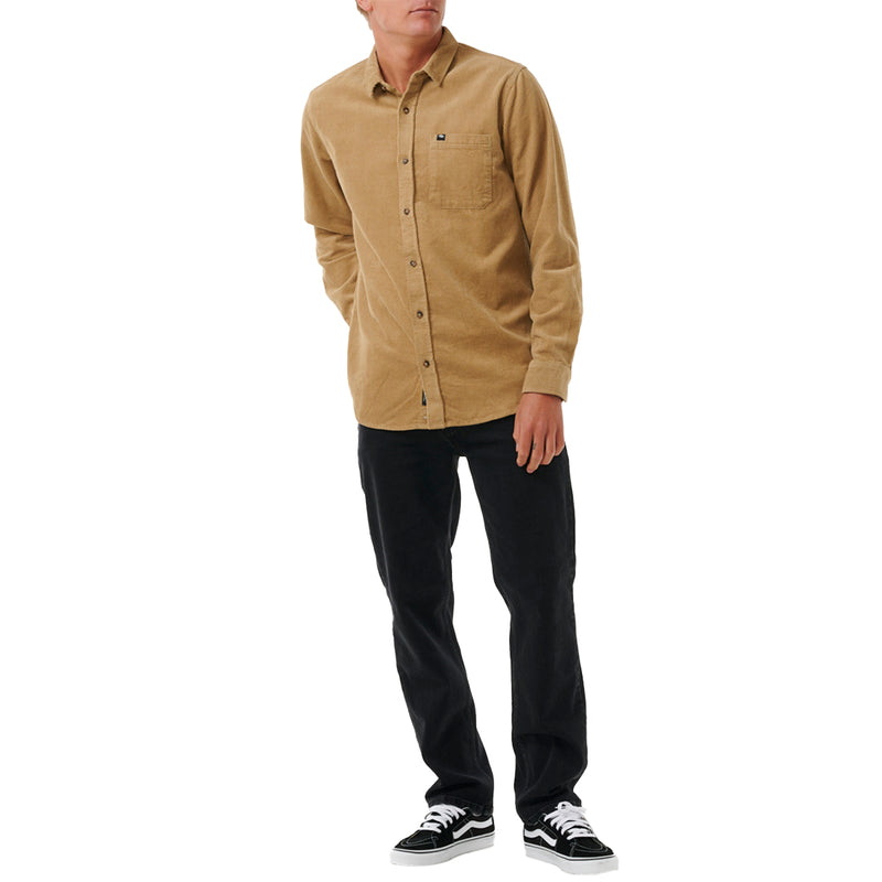 Load image into Gallery viewer, Rip Curl Classic Surf Cord Long Sleeve Button-Up Shirt 6
