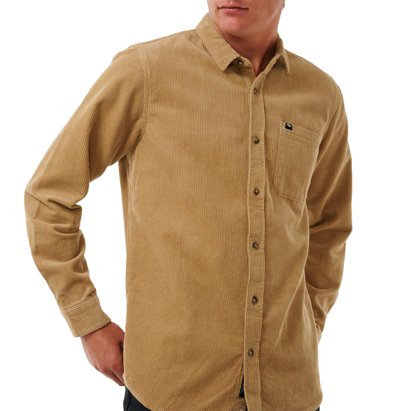 Load image into Gallery viewer, Rip Curl Classic Surf Cord Long Sleeve Button-Up Shirt 4
