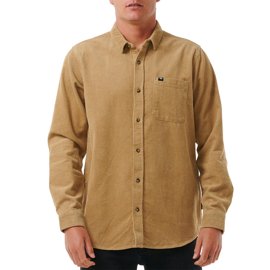 Rip Curl Classic Surf Cord Long Sleeve Button-Up Shirt 1