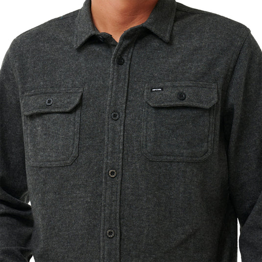 Rip Curl Grid Long Sleeve Button-Up Shirt 6
