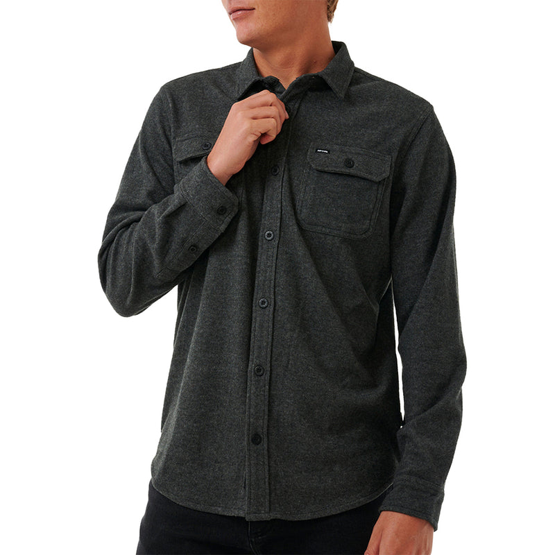 Load image into Gallery viewer, Rip Curl Grid Long Sleeve Button-Up Shirt 3

