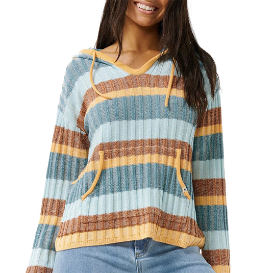 Rip Curl Women's Hibiscus Heat Poncho Pullover Hoodie 1