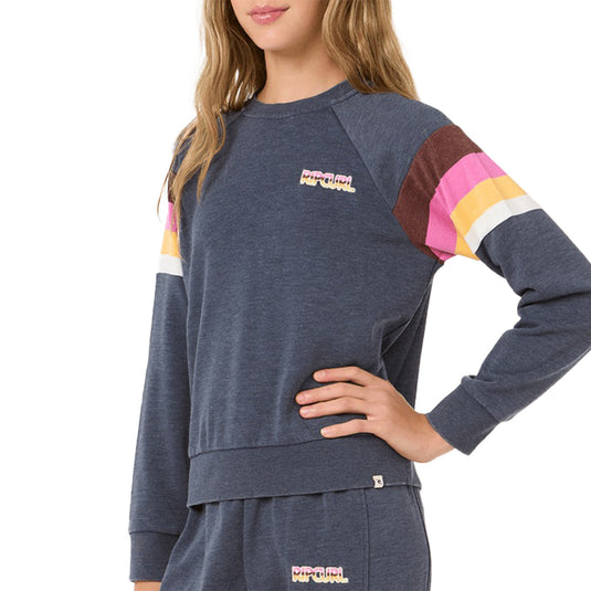 Rip Curl Youth Las Dalias Raglan Crew Sweatshirt 4