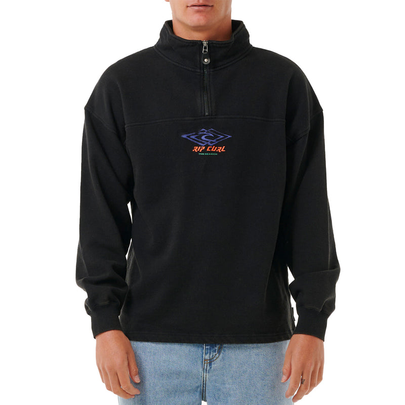 Load image into Gallery viewer, Rip Curl Quest ¼ Zip Crew Sweatshirt 1
