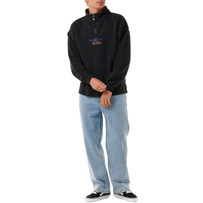 Load image into Gallery viewer, Rip Curl Quest ¼ Zip Crew Sweatshirt 3
