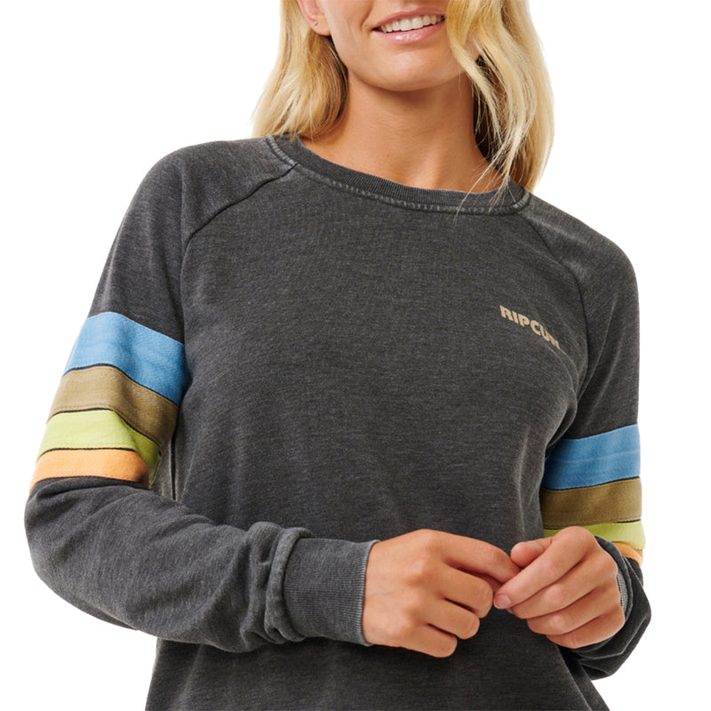 Load image into Gallery viewer, Rip Curl Women's High Tide Surf Raglan Crew Sweatshirt 10
