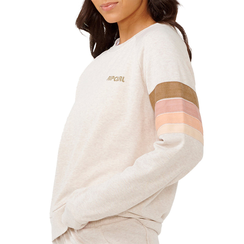 Load image into Gallery viewer, Rip Curl Women's High Tide Surf Raglan Crew Sweatshirt 3
