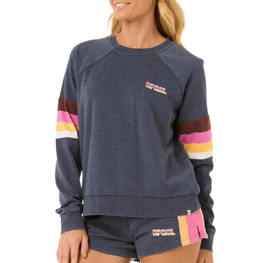 Rip Curl Women's Las Dalias Raglan Crew Sweatshirt 2