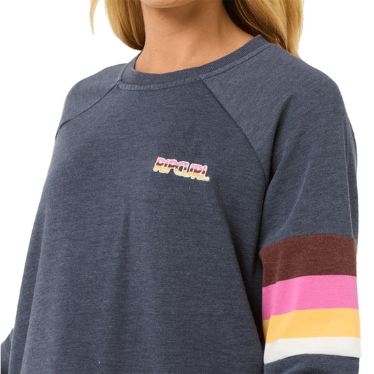 Rip Curl Women's Las Dalias Raglan Crew Sweatshirt 6
