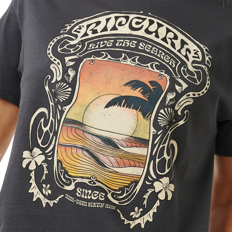 Load image into Gallery viewer, Rip Curl Women's Sea Shells Relaxed T-Shirt 5
