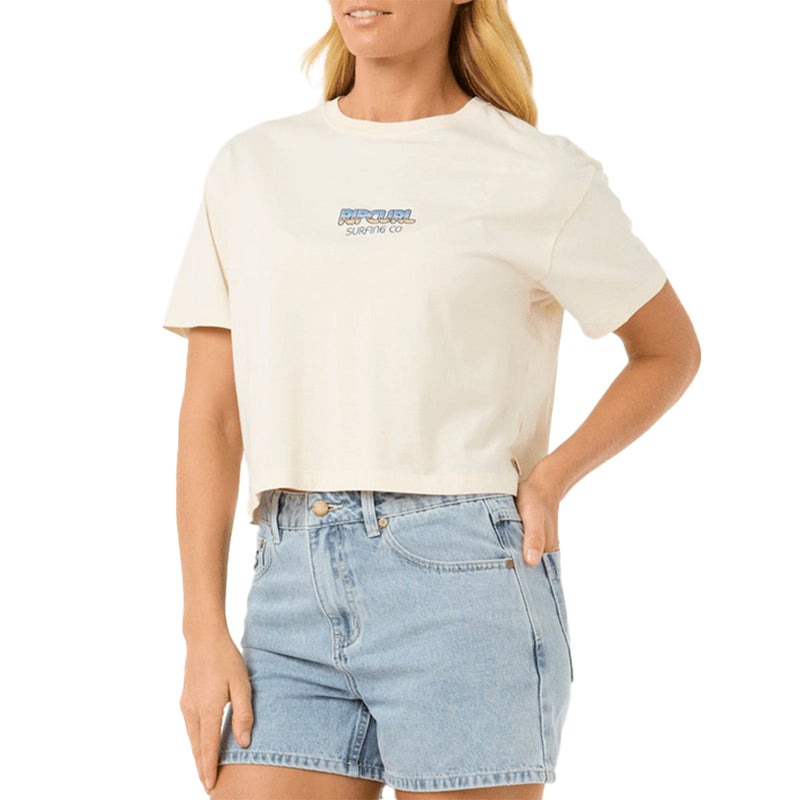 Load image into Gallery viewer, Rip Curl Women's Sun And Sea Crop T-Shirt 3
