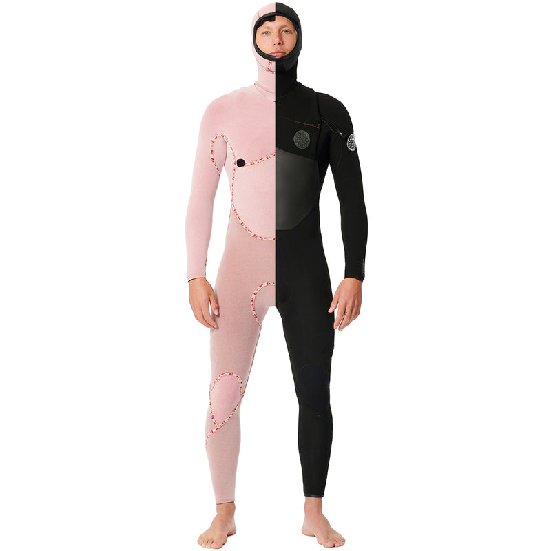Load image into Gallery viewer, Rip Curl Flashbomb 5/4 Hooded Chest-Zip Wetsuit • 2024 4

