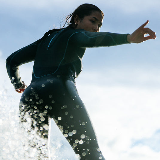 Rip Curl Women's Elasto 4/3 Zip-Free Wetsuit