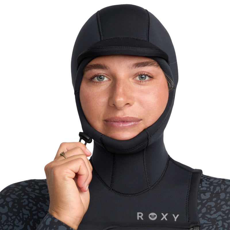 Load image into Gallery viewer, Roxy Women's Swell Natural 5/4 Hooded Chest-Zip Wetsuit 3
