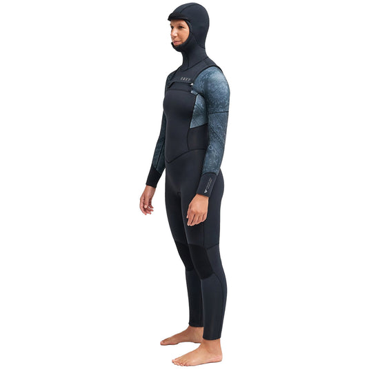Roxy Women's Swell Natural 5/4 Hooded Chest-Zip Wetsuit 3