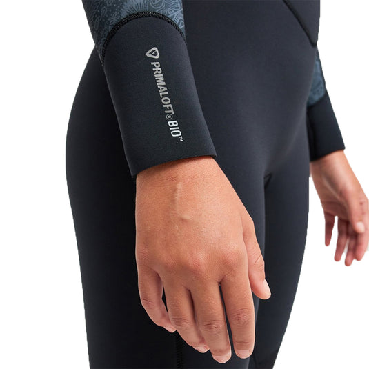 Roxy Women's Swell Natural 5/4 Hooded Chest-Zip Wetsuit 10