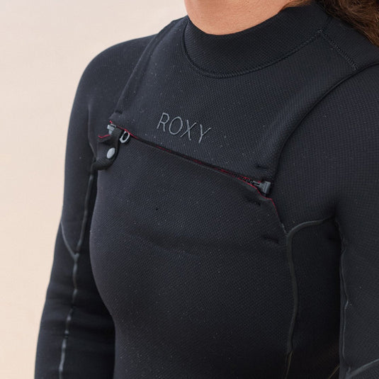 Roxy Women's Elite Xtra Warm 4/3 Chest-Zip Wetsuit 18