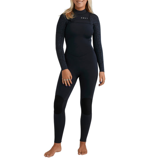 Roxy Women's Swell Natural 3/2 Chest-Zip Wetsuit 1
