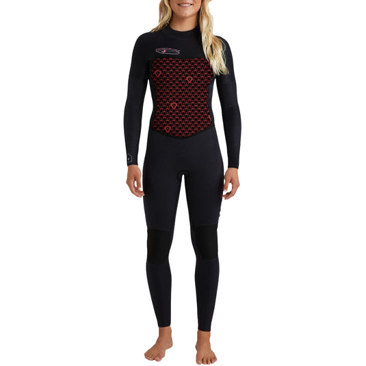 Roxy Women's Swell Natural 3/2 Back-Zip Wetsuit 9