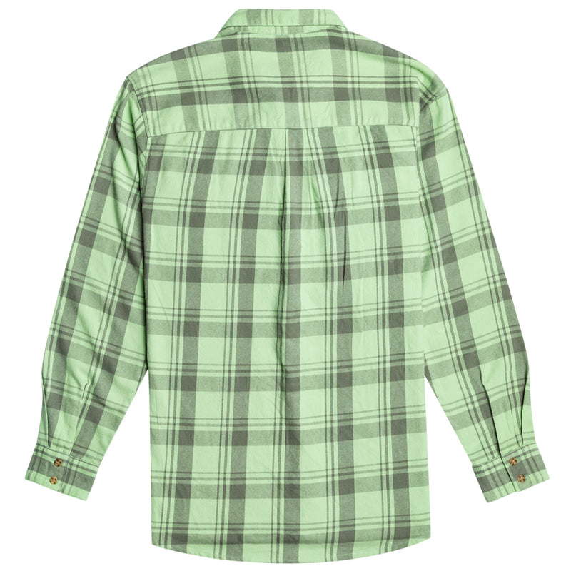 Load image into Gallery viewer, Roxy Women's Let It Go Long Sleeve Button-Up Flannel Shirt 13
