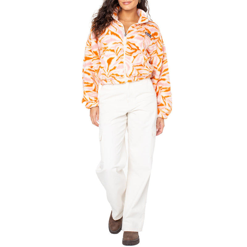 Load image into Gallery viewer, Roxy Women's Cold Surf Fleece Zip-Up Jacket 4
