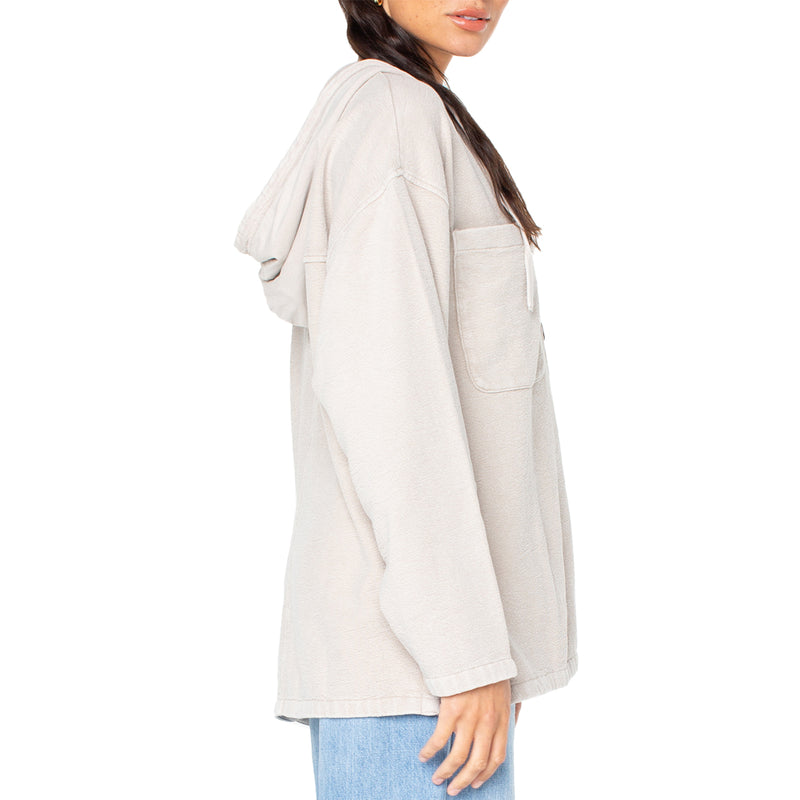Load image into Gallery viewer, Roxy Women's Clear Water Shacket Jacket 4
