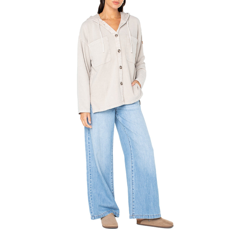 Load image into Gallery viewer, Roxy Women's Clear Water Shacket Jacket 6
