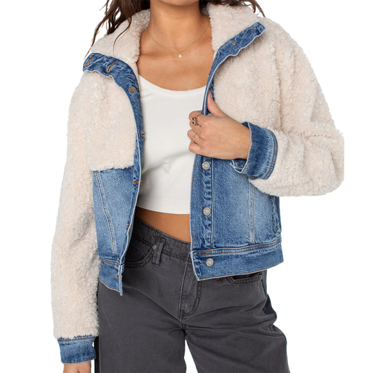Roxy Women's Surf & Turf Denim Jacket 1