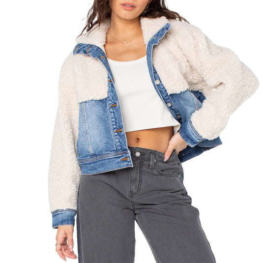 Roxy Women's Surf & Turf Denim Jacket 4