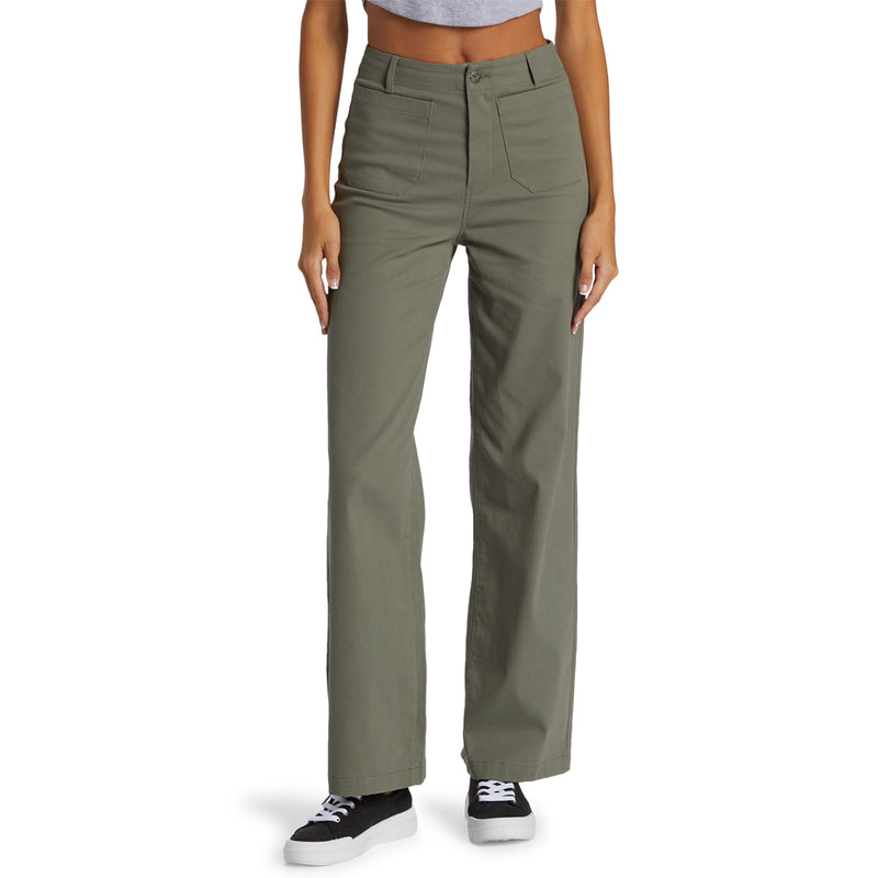 Load image into Gallery viewer, Roxy Women's Coastal Cruiser Wide Leg Pants 1
