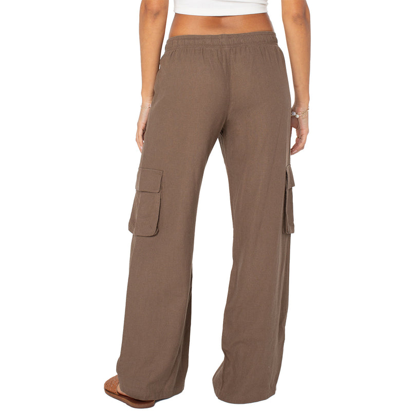 Load image into Gallery viewer, Roxy Women's Lagoon Cargo Pants 3
