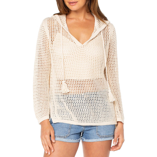 Roxy Women's Summer Nights Tunic Hooded Sweater 1