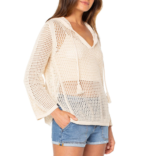 Roxy Women's Summer Nights Tunic Hooded Sweater 3